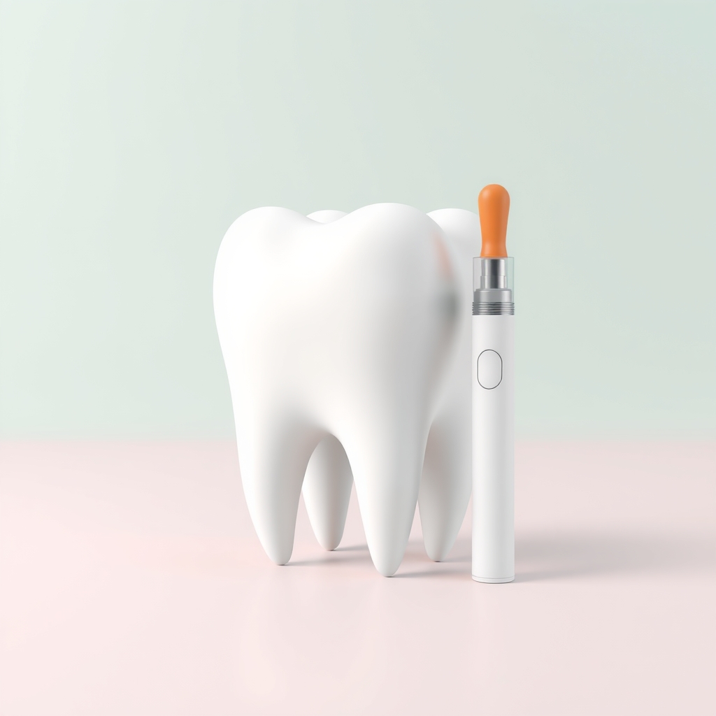 Illustration: Vaping and Oral Health: Is It Really Safer Than Smoking?